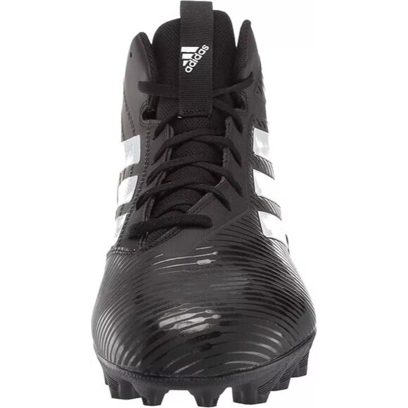 New Adidas Freak Mid MD Football Shoe Adult Size13 Black/White - Picture 3 of 7